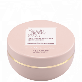 Кератиновая увлажняющая восстанавливающая маска для волос  LISSE DESIGN REHYDRATING MASK - 200 мл.