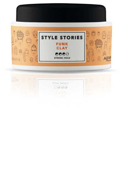 Глиняная паста сильной фиксации для эффекта матовых волос STYLE STORIES FUNK CLAY - 100 мл.