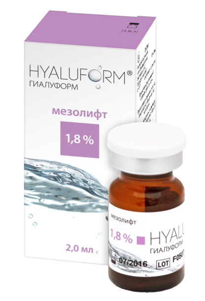 Гиалуформ  мезолифт 1,8 % /  Hyaluform mesolift  1,8 %