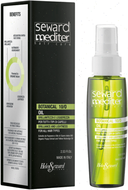 BOTANICAL OIL 10/O Двухфазное масло блеск и легкость для всех типов волос